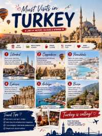 Turkey is a Paradise for Food Lovers! 🍽️✨