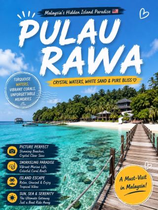🌴 Pulau Rawa – The Tropical Island That Stole My Heart 🇲🇾✨