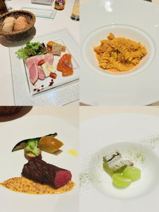 A resort hotel for adults where you can relax with gourmet food and breathtaking views.