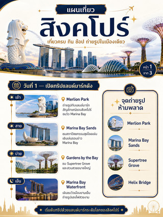 🇸🇬 Singapore 3 Days 2 Nights Itinerary | Sightseeing, Food, Shopping, Photos, and Easy Transportation