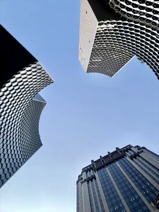 A Giant Beehive Rising Above Bugis