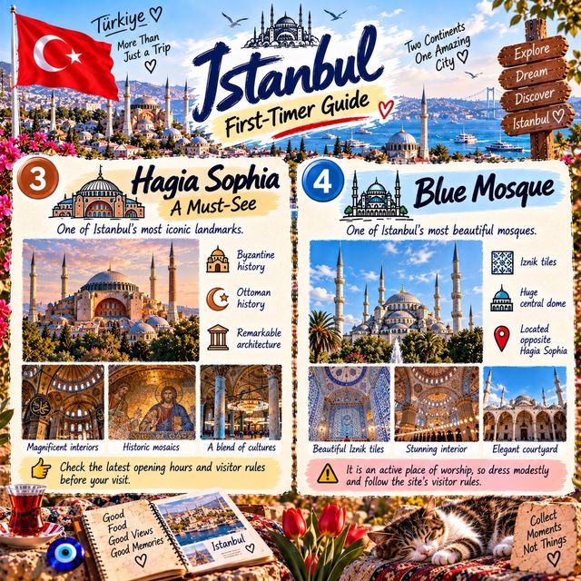 🕌 Istanbul First-Timer Guide 🇹🇷