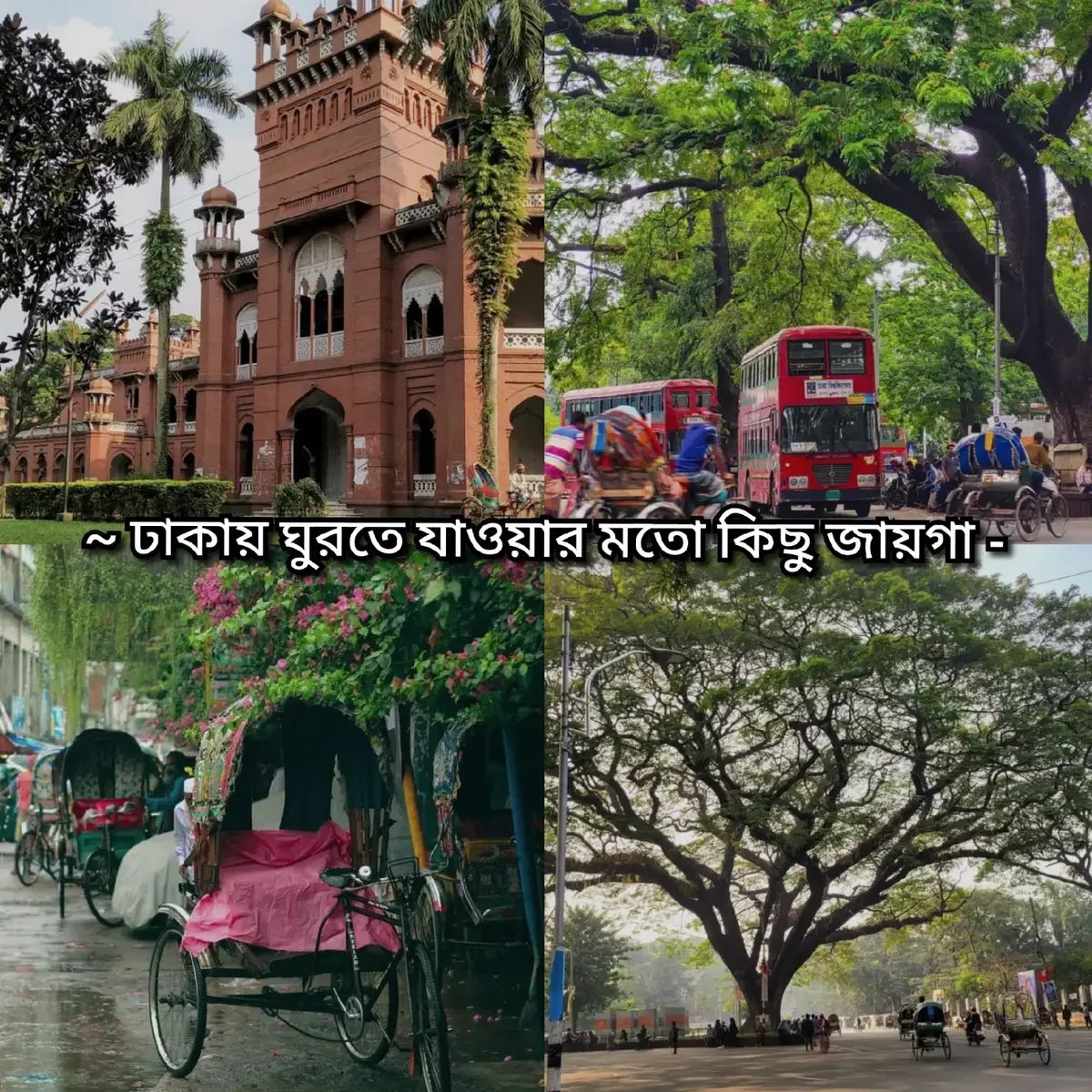 Top 10 Must-Visit Attractions in Dhaka, Bangladesh 🇧🇩✨