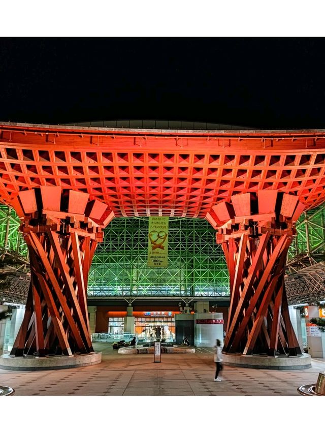 Coolest JR Station entrance ⛩ (or exit) 🤓 