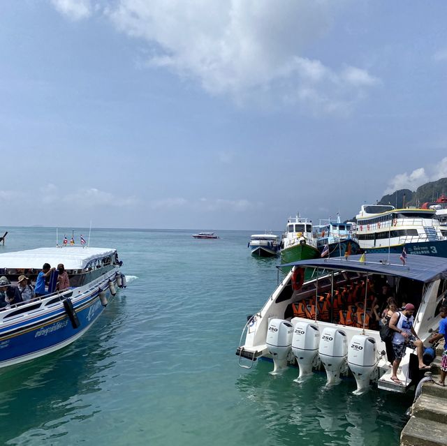 Ferry Terminal in Ko Phi Phi, Thailand🇹🇭