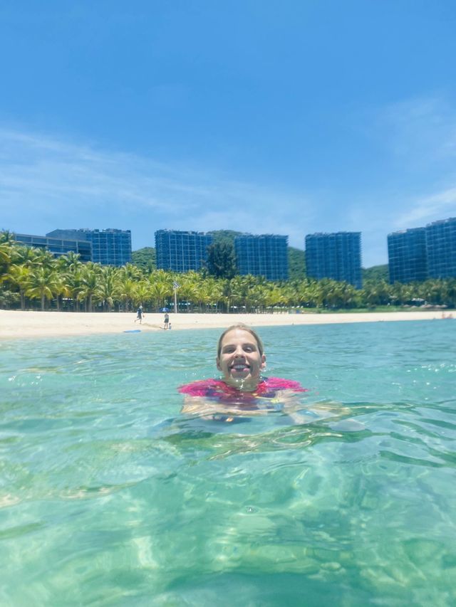 The best beach 🏝️ in Sanya ☀️ 🌊 