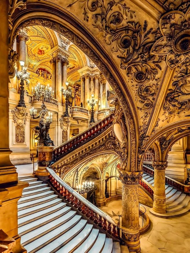 🎭 Palais Garnier: Parisian Opulence in Marble and Gold 🇫🇷✨