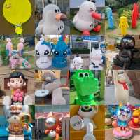 Qingdao, amazing puppets 