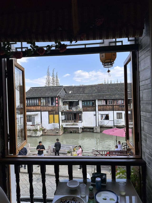 Zhujiajiao is an ancient water town located in the Qingpu District of Shanghai