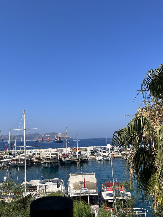 Scenic View of Kaleköy (Simena Ancient City)  