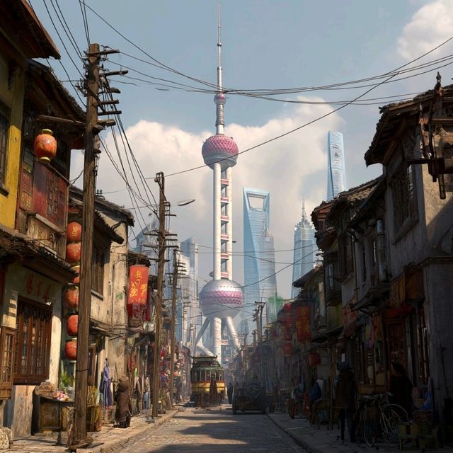 Old Meets New✨ The Pearls of Shanghai 🤯😍