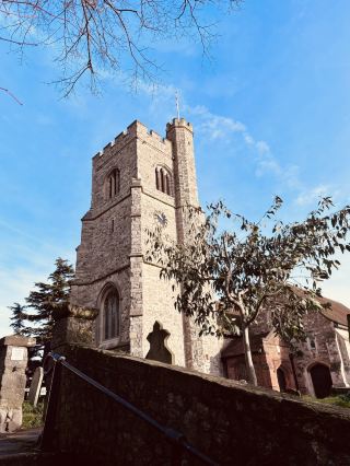 Winter walk from Leigh on Sea Station to Leigh Broadway