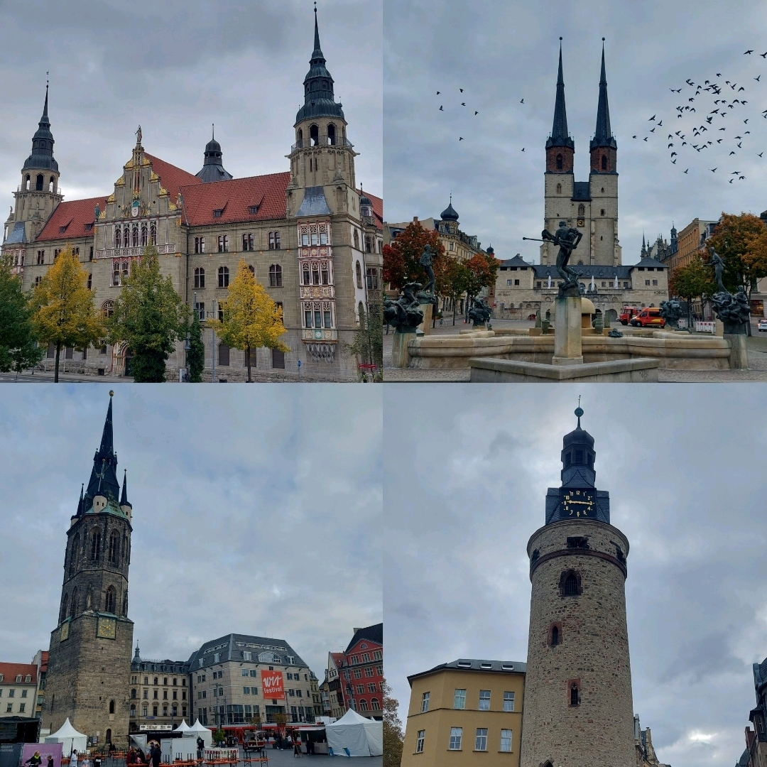 Halle in Germany, captivating, ancient city