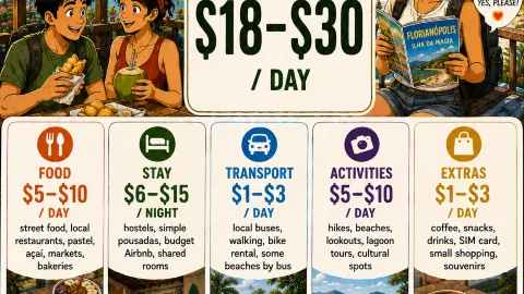 🗺️Florianopolis for Every Budget — traveler post in Florianopolis