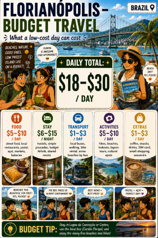 🗺️Florianopolis for Every Budget