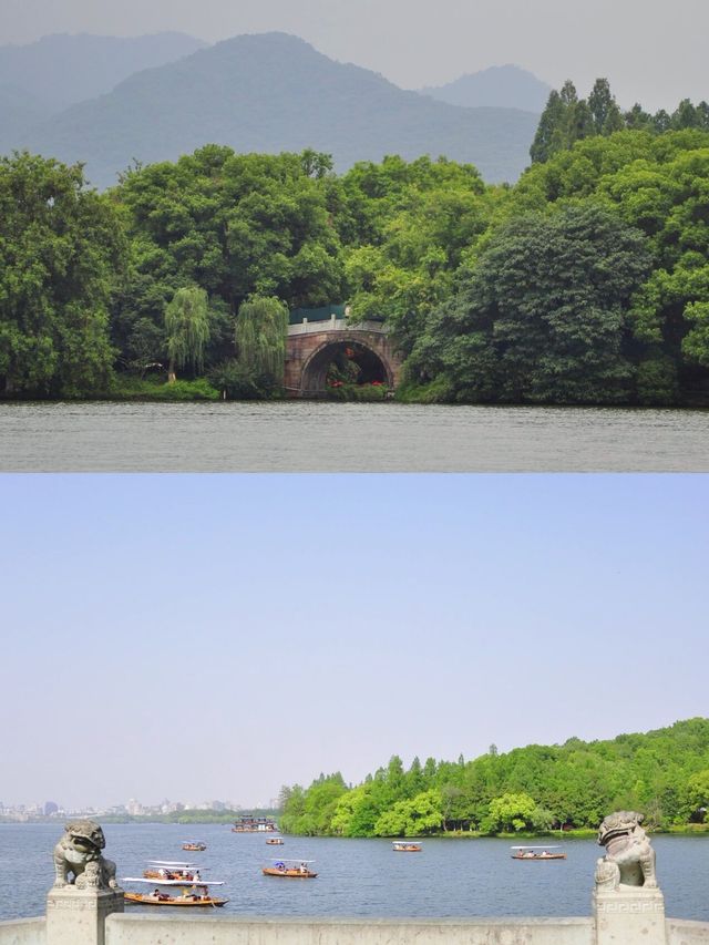 蘇堤春曉，蘇東坡創造西湖十景之首