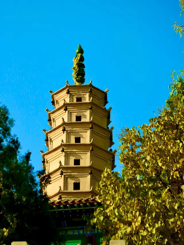 Gansu Lanzhou | Baita Mountain Park | Mysterious temple experience