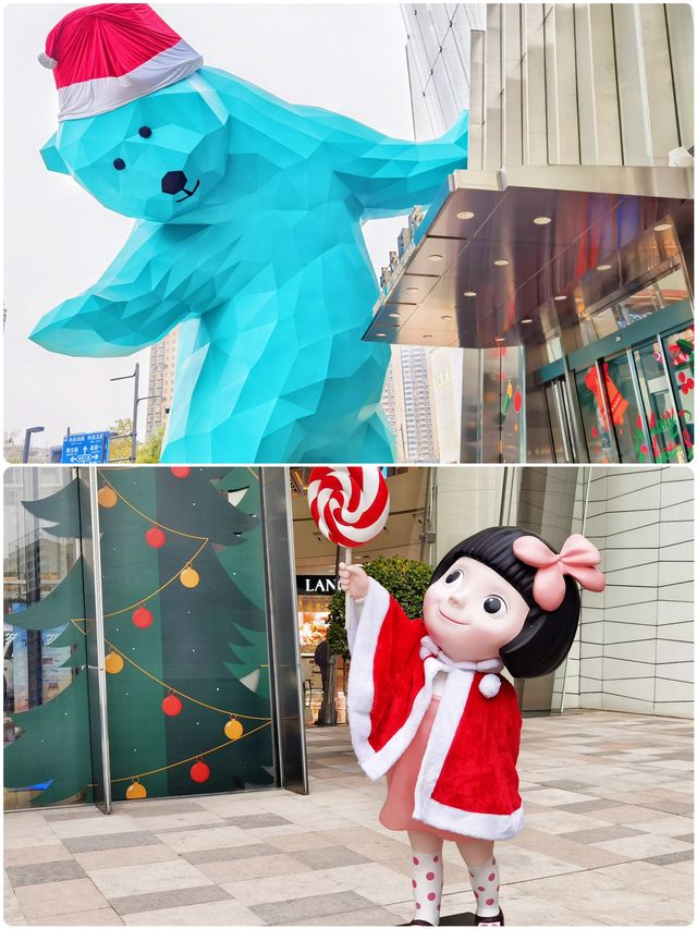 太美了吧，一整個掉入聖誕的海洋！