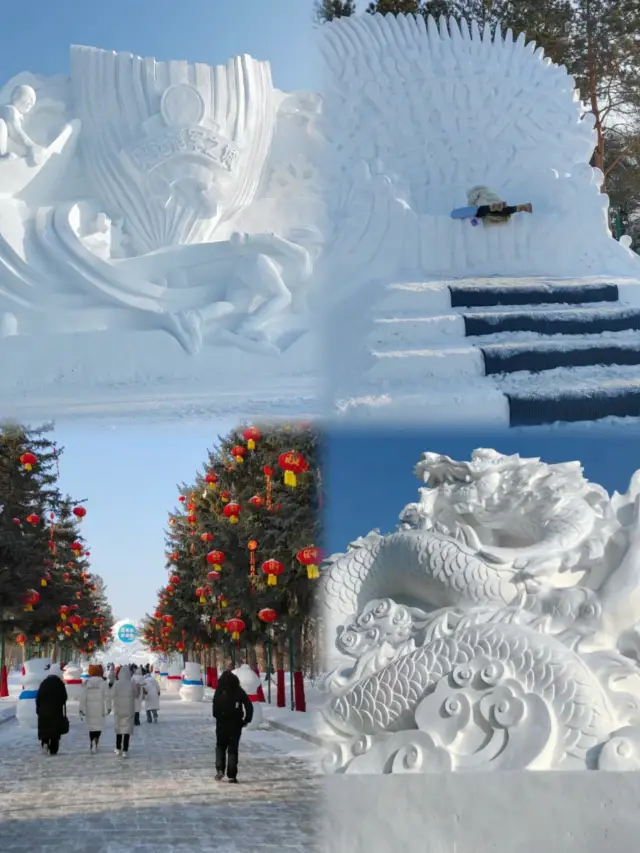 Harbin Sun Island Snow Expo | It's like a fairy palace, indescribably wonderful