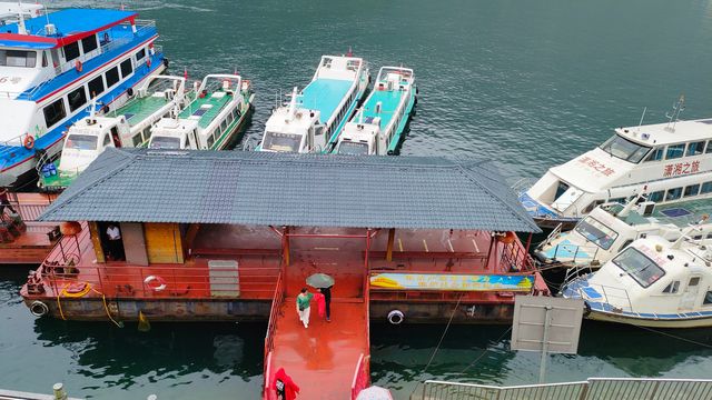 東江湖上的旅遊客運