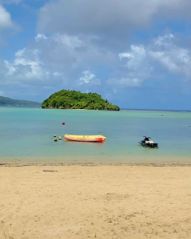 H a p p y GUAM  - 알루팟 섬 뷰, 행복 가득 호시노 리조트에서의 특별한 순간들! 🏝️✨