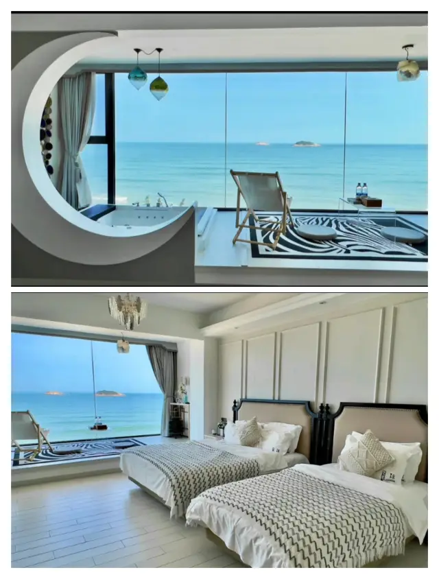 「大海の上で眠る」ことができる惠州の海景民宿