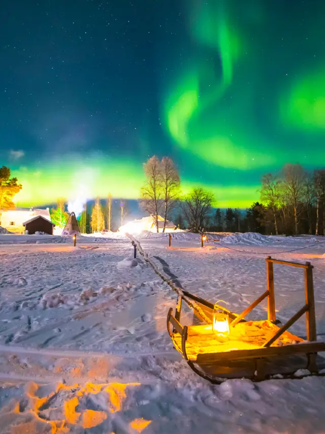 The correct way to see the aurora, 6-day tour in Lapland