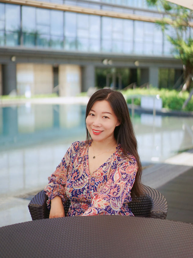 又到深圳啦，這一次我們依然選擇住在方便全家出行的歡樂海岸萬豪行政公寓