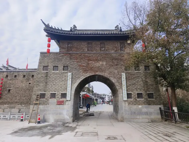 三河町の太平天国古城壁