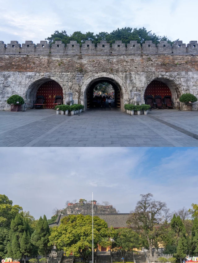 桂林靖江王府、王城|明代石牆下的桂林三朝中軸
