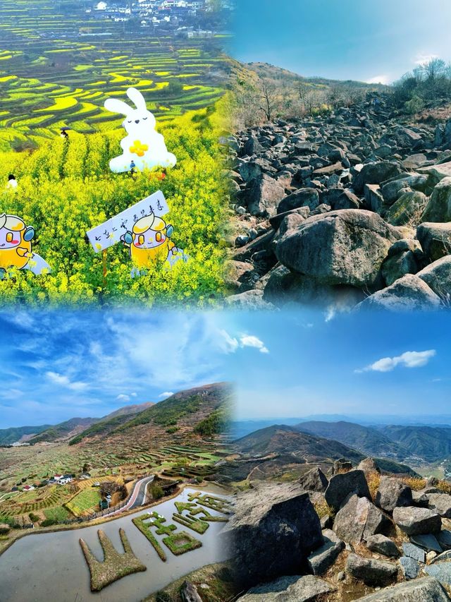 紹興覆卮山千年梯田油菜花海太浪漫了 紹興覆卮山千年梯田油菜花海太浪漫了
