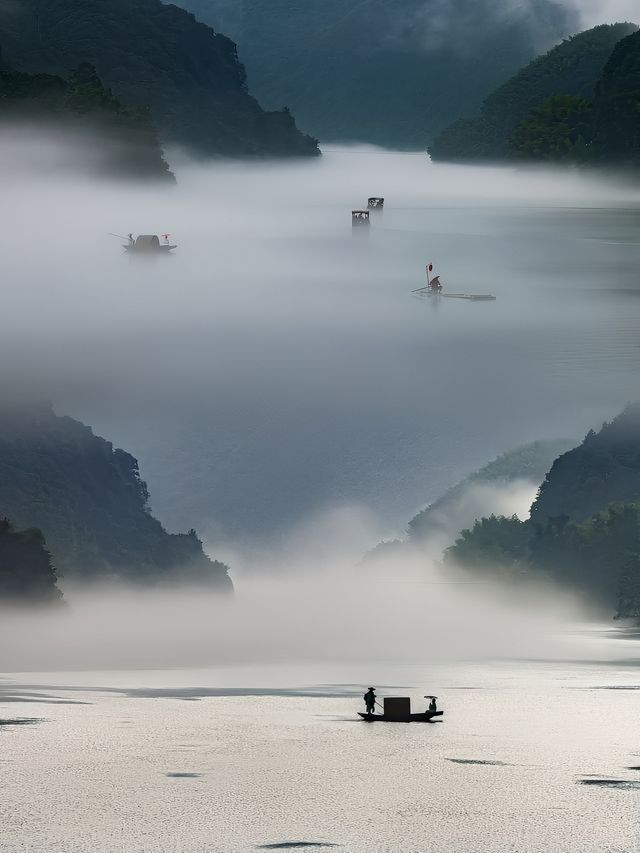 在東江湖和朋友住了五天，不想走了