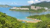 香港石澳是一個美麗的海灘小鎮