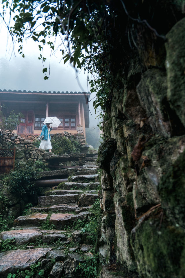 雲和梯田坑根石寨，一個隱藏的世外桃源