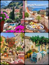 Taormina 呀，那可是藏在美麗地中海的夢幻天堂小城，嘿嘿