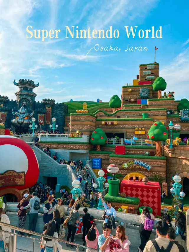The Incredible Super Nintendo World at USJ 🇯🇵