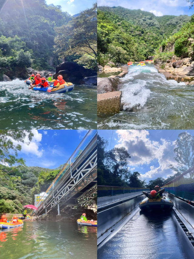 玩過都說好刺激玄真現在可以玩溪降了