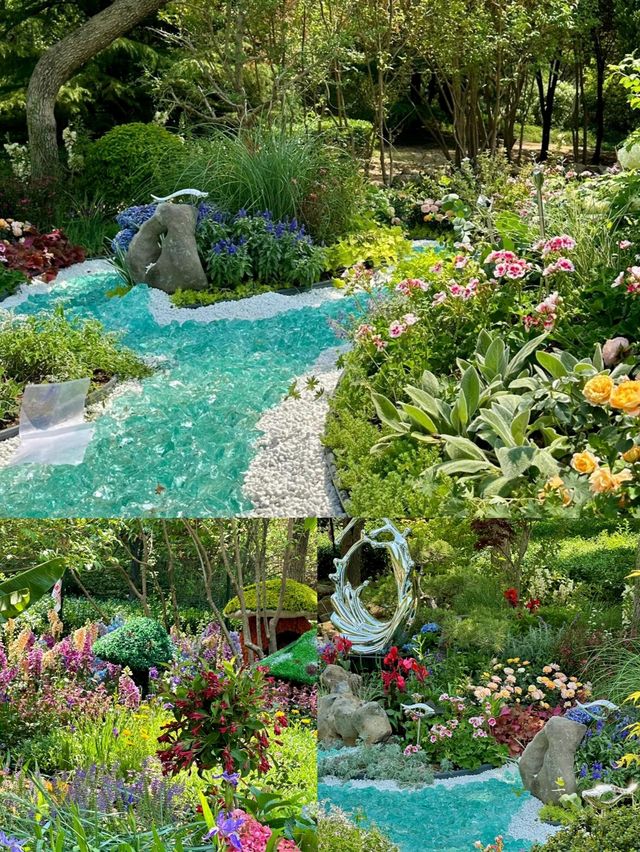 濟南現實版莫奈花園:綠意盎然的花園之城。