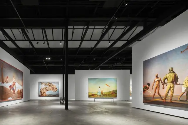 Phoenix City Art Gallery: A collision of color and inspiration.
