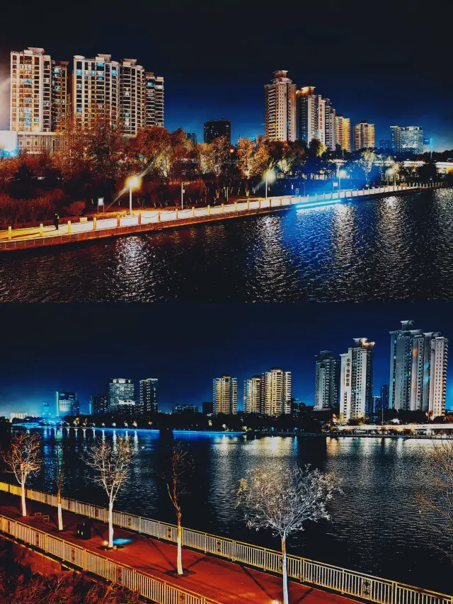 Night at Bingzhou Bridge (3) – Taiyuan, Nanneihuan Bridge. 