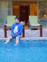 客房直通泳池 三亞海棠灣喜來登我夏天還要再來