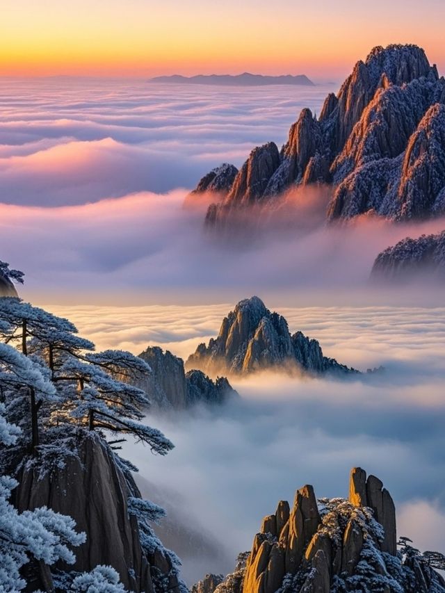 爬過黃山，別的山都不叫事兒了！