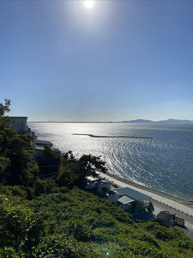 名古屋附近 蒲郡的海
