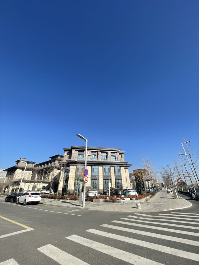 雄安丨靜謐冬日裏的美景。