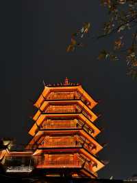 成都不止九眼橋，最美夜景安順廊橋