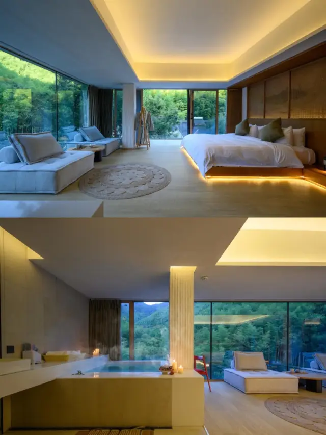 The Moganshan hot spring homestay Binlincheng is amazing!