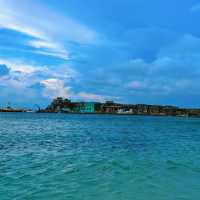 《夢中的珠海廟灣島》