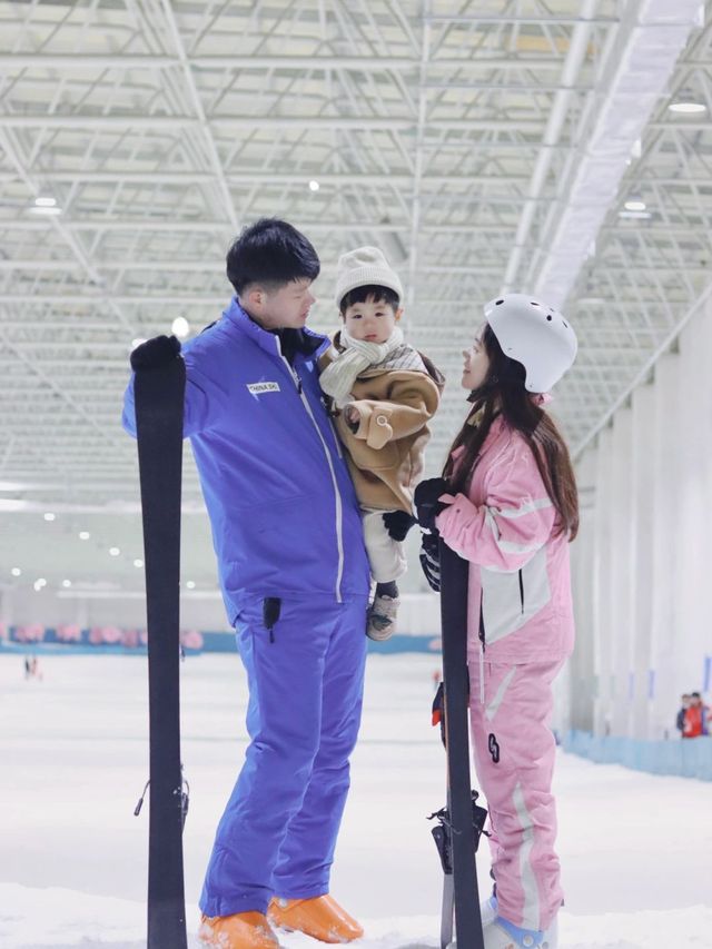 天鵝堡滑雪遠離城市的渲染！總想逃離城市！