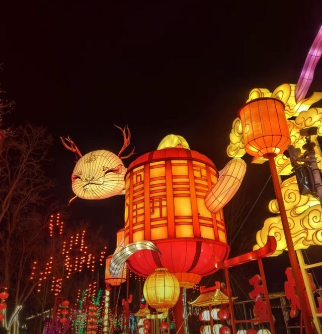 玉黛湖花燈會，邂逅一場夢幻的新春綺夢。