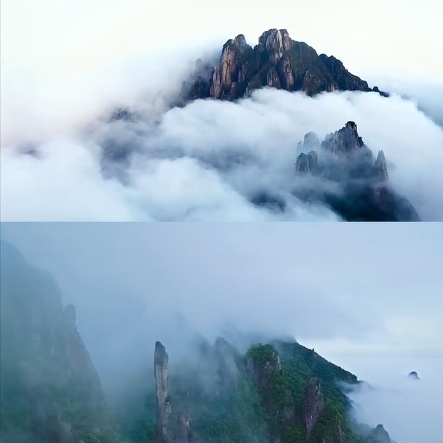 三清山的美景，巧奪天工